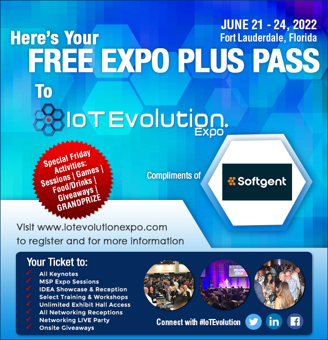 Let’s meet at IOT Evolution Expo​